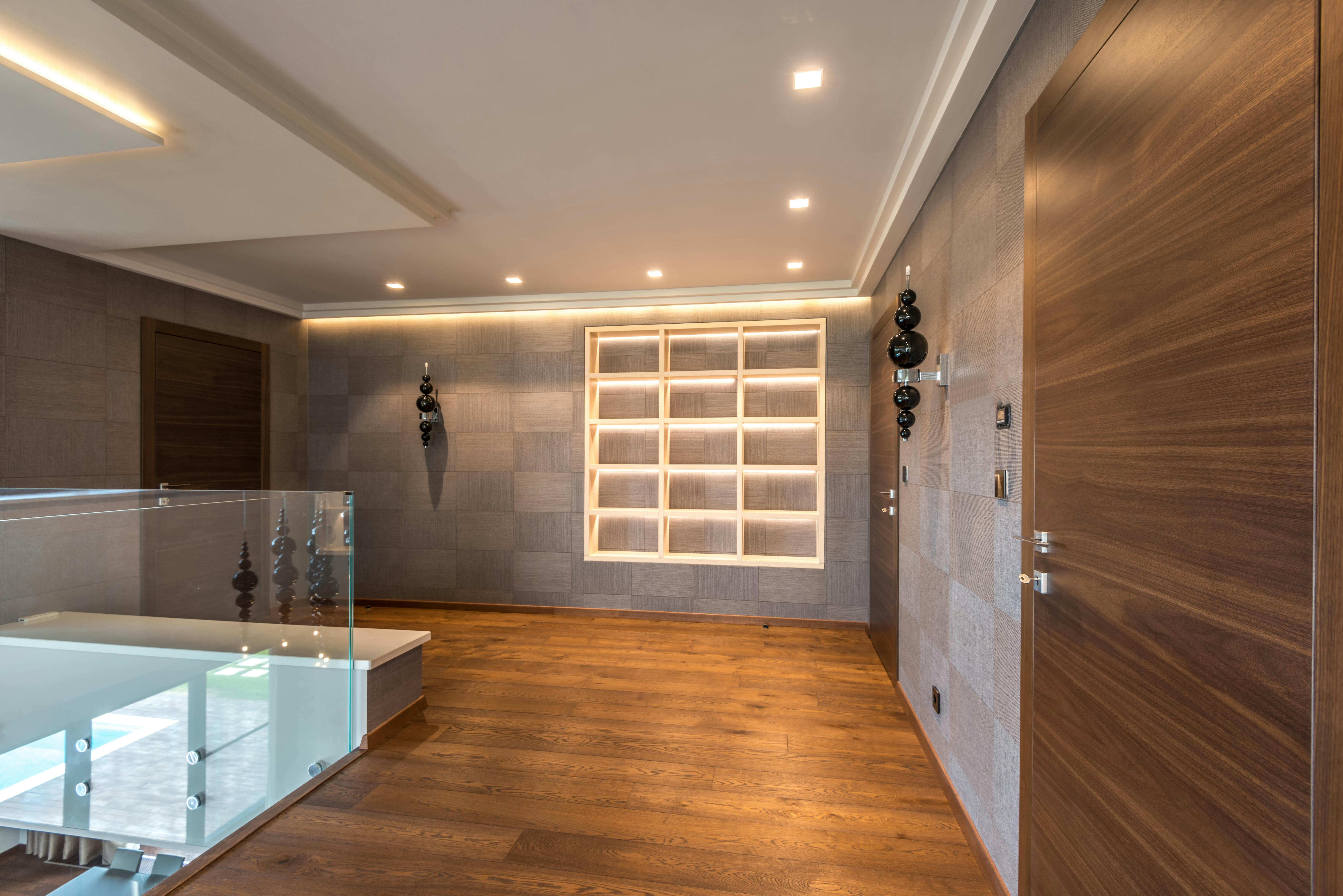 Warm Wood Corridor